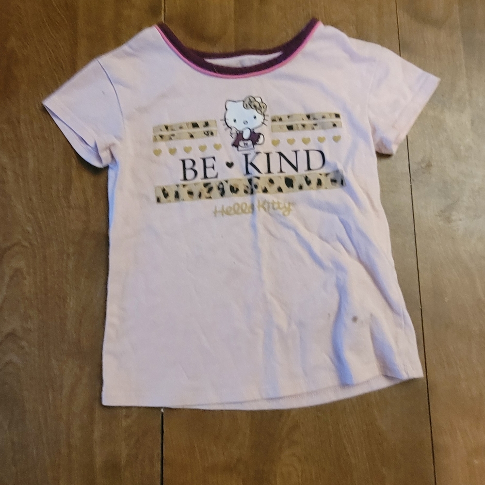Kids Pink Graphic T-Shirt